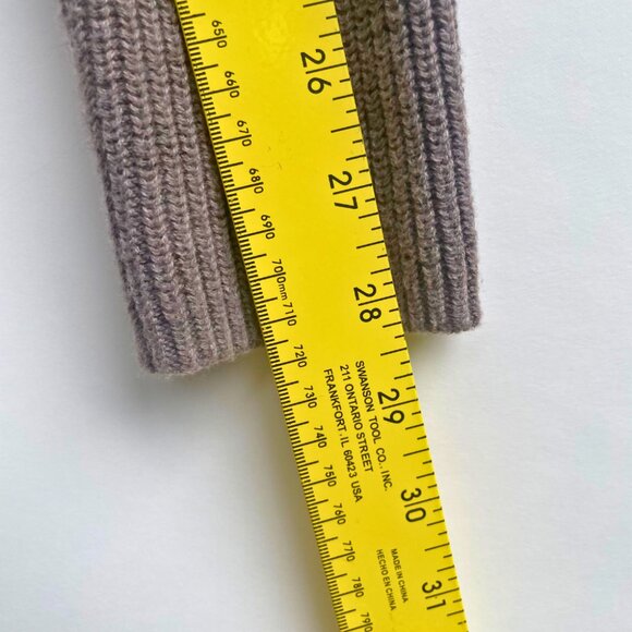 SIMPLY VERA Cowl Neck Lace Knit Sweater w/ Layered Hem S - Picture 9 of 10